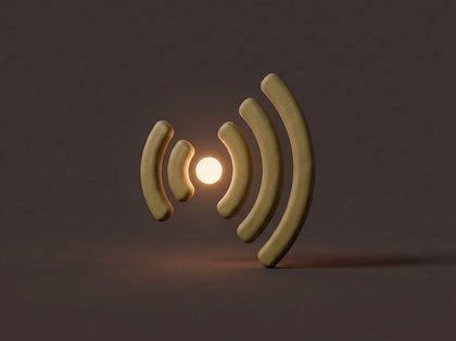 Ícono de onda de vibración para mantenimiento predictivo industrial