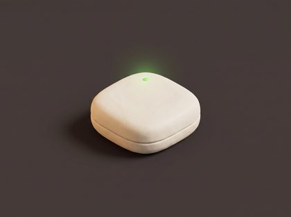 Ícono de sensor inalámbrico LoRaWAN para monitoreo agrícola